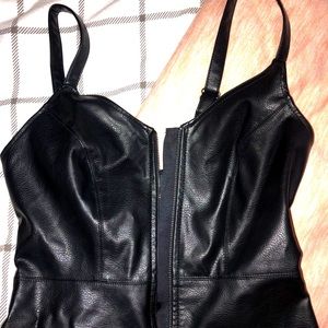 UO leather dress